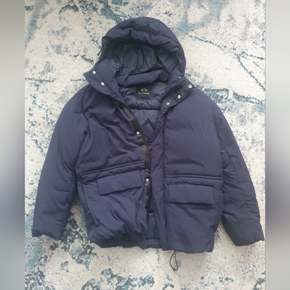 Armani Exchange men's puffer jacket - Picture 1 of 4